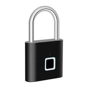 Fingerprint Padlock - Keyless USB Charging, Waterproof