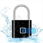 Fingerprint Padlock - Keyless USB Charging, Waterproof