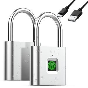 Waterproof Keyless Fingerprint Padlock for Gym Lockers