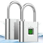 Waterproof Keyless Fingerprint Padlock for Gym Lockers