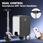 Unpickable 20" Electric Scooter Luggage with USB