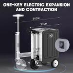Unpickable 20" Electric Scooter Luggage with USB