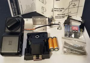 ASSA ABLOY K100 Unpickable Cabinet Lock - Black