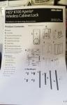 ASSA ABLOY K100 Unpickable Cabinet Lock - Black