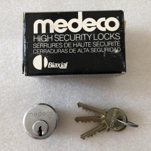 Medeco 1 1/8" Unpickable Mortise Cylinder Lock