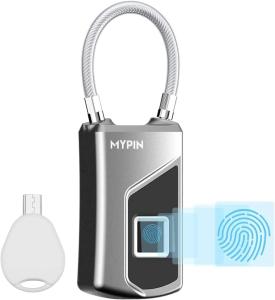 Smart Waterproof Fingerprint Lock with Key Backup