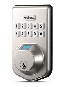 KingForce Keyless Fingerprint Door Lock with Keypad