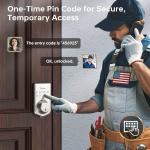 KingForce Keyless Fingerprint Door Lock with Keypad