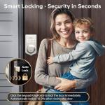 KingForce Keyless Fingerprint Door Lock with Keypad
