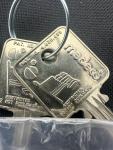 Medeco 72S High Security Cam Lock with Keys