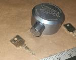 Cobra Heavy Steel Puck Lock with Medeco Cylinder
