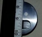 Cobra Heavy Steel Puck Lock with Medeco Cylinder
