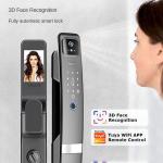 Smart Door Lock with Face and Fingerprint Recognition