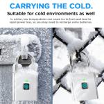 Fingerprint Pad Lock - Keyless & Waterproof