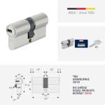 ABUS D6XNP Double Cylinder Lock with 5 Keys