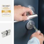 ABUS D6XNP Double Cylinder Lock with 5 Keys