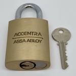Medeco 6-Pin Accentra Padlock with OEM Key