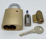 Medeco 6-Pin Accentra Padlock with OEM Key