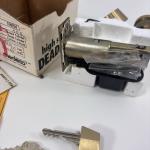 Medeco D-11 Deadbolt - Gold Brass Finish