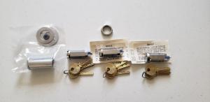 Set of 3 Medeco 3-Pin Switch Locks with Keys