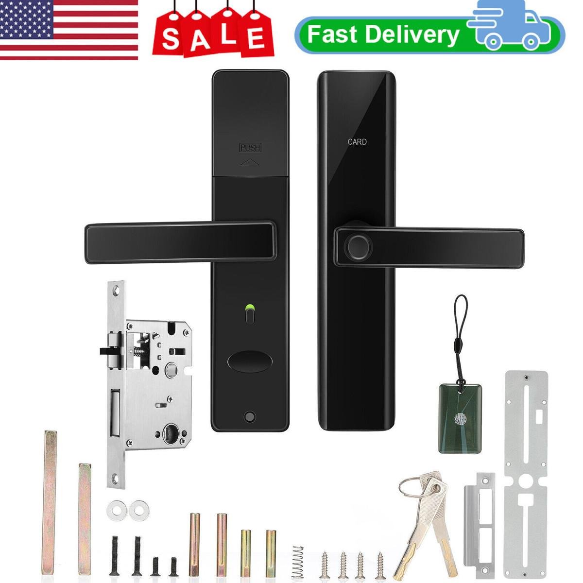 Smart Fingerprint Keyless Biometric Door Lock