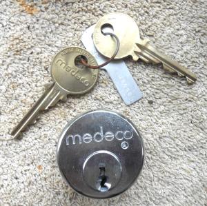 Medeco 5 Pin High Security Lock Cylinder Set