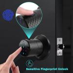 Fingerprint Smart Lock with Keypad and Deadbolt