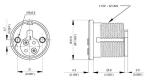 Mul-T-Lock Junior High-Security Rim Cylinder Lock
