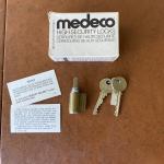 Medeco High Security Lock Cylinder with 2 Keys