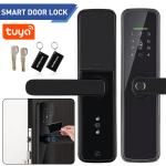 Fingerprint Entry Smart Door Lock with Handle