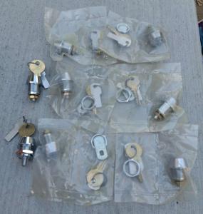 Medeco High Security Universal Cam Lock - 8 Pack