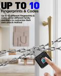 Waterproof Smart Fingerprint Padlock for Lockers
