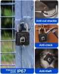 Waterproof Smart Fingerprint Padlock for Lockers