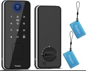 Biometric Smart Door Lock with Touch Keypad