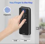 Biometric Smart Door Lock with Touch Keypad