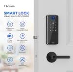 Biometric Smart Door Lock with Touch Keypad