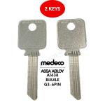 Medeco Key Blanks #A1638 for Bi-Axial Locks