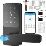 5-in-1 Fingerprint Smart Door Lock with App