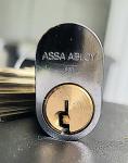 ASSA Abloy D12 Unpickable Oval Lock Cylinder