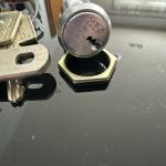 Medeco 72S High Security Cam Lock with Keys