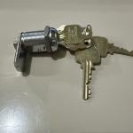 Medeco High Security Cam Lock with 3 Keys