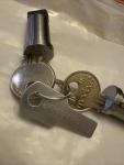 Medeco MVS 72S Coin-Op Cylinder Lock with Key