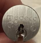Medeco MVS 72S Coin-Op Cylinder Lock with Key