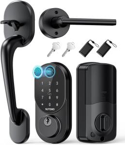 NUTOMO Keyless Smart Deadbolt Fingerprint Door Lock