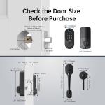 NUTOMO Keyless Smart Deadbolt Fingerprint Door Lock