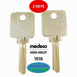 Meadco Level 3 5-Pin Key Blanks (2 Pack)