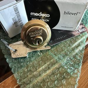 Medeco M3 High Security Mortise Cylinder with Keys