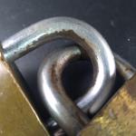 Set of 2 Medeco Brass Padlocks with Key