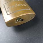 Set of 2 Medeco Brass Padlocks with Key