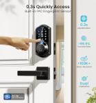 Veise VE07-L Fingerprint Smart Front Door Lock
